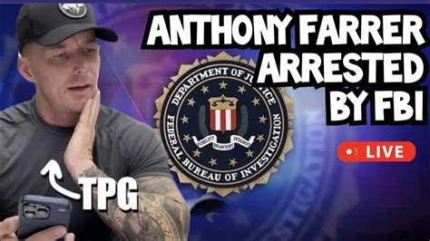 tpg watches|anthony farrer arrested.